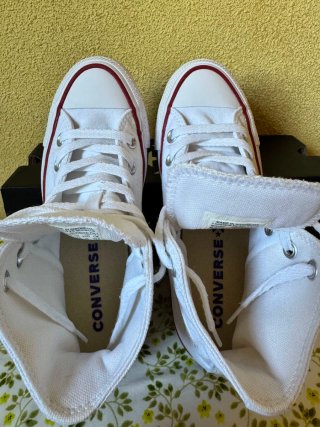 Converse Chuck Taylor All Star Hi Blancas