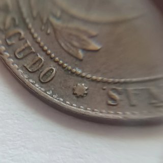 1/2 cto 1867 Barcelona - Isabel II