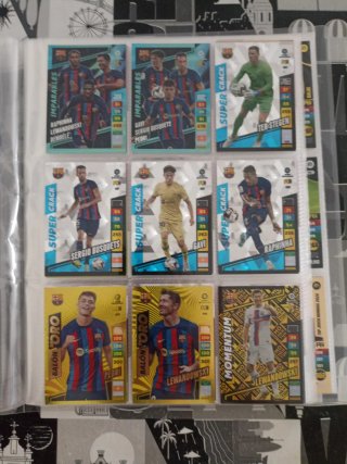 Lote cromos Adrenalyn FC Barcelona 22/23