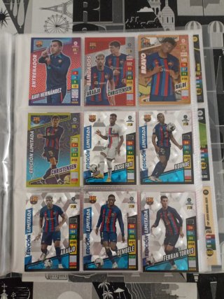 Lote cromos Adrenalyn FC Barcelona 22/23