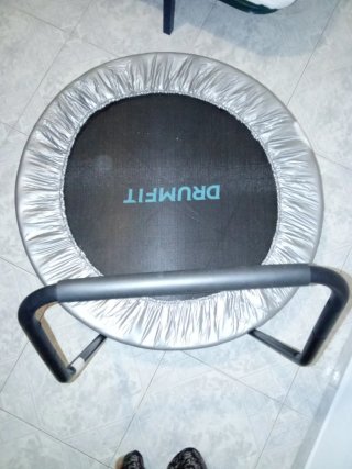 Cama elástica para ejercicios