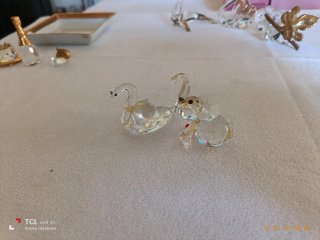 Lotto 2 Miniature Cristallo