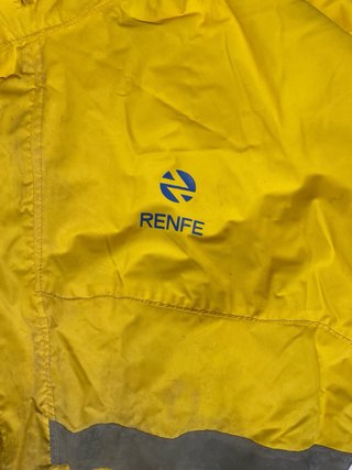 Chaqueta Renfe Amarilla Talla L