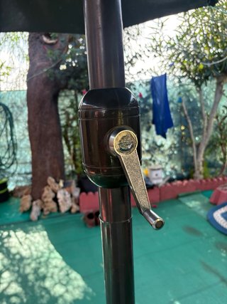 Sombrilla triple verde