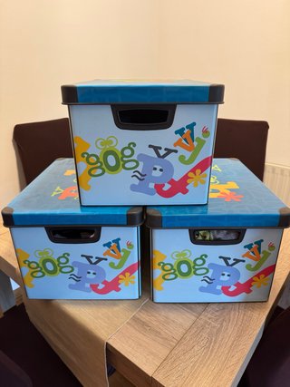 Lote cajas  de almacenaje decoradas