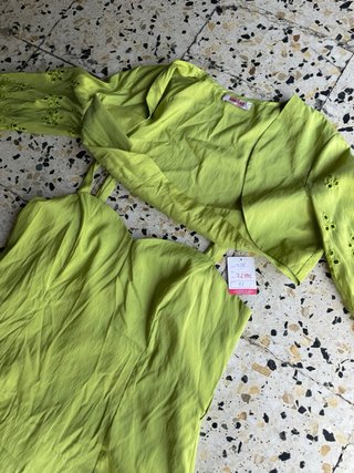 Vestido verde para bodas