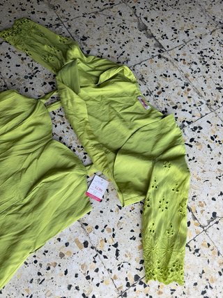 Vestido verde para bodas