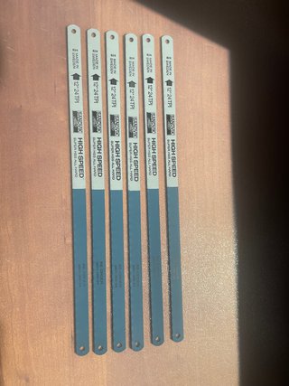 Hojas de sierra Sandvik High Speed 12 24 TPI