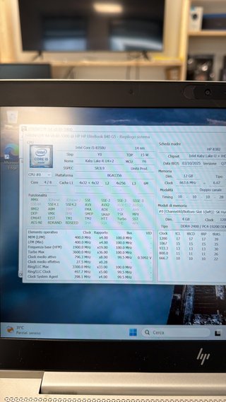 HP EliteBook 840 G5 i5 12GB RAM
