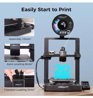 Impresora 3D Creality Ender 3 V3 SE + cabina