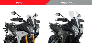 Cupula parabrisas RACING doble burbuja 0919