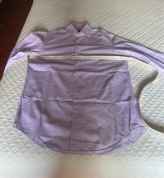 Camisa Massimo Dutti Morada Caballero