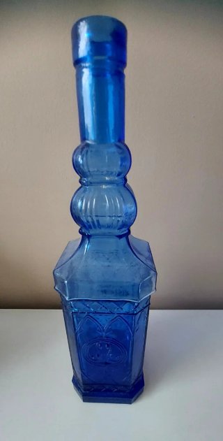 Juego de Adornos Azules y Dorados