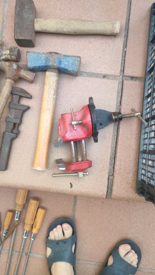 Lote herramientas antiguas