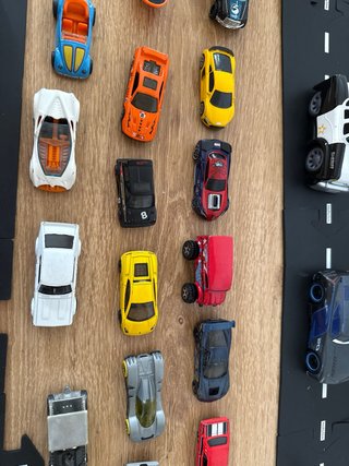 Pack coches y carretera de goma