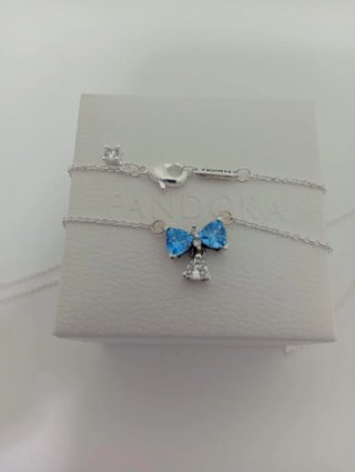 Collar Pandora Lazo Azul Bridgerton