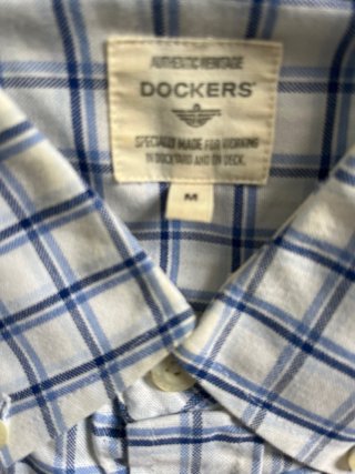 Camisa Dockers Caballero Manga Larga
