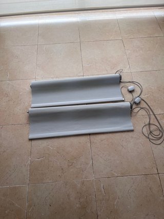 Estores enrollables grises 80x175