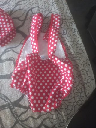 Traje Gitano Lunares Rojo Talla 6m