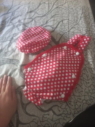 Traje Gitano Lunares Rojo Talla 6m