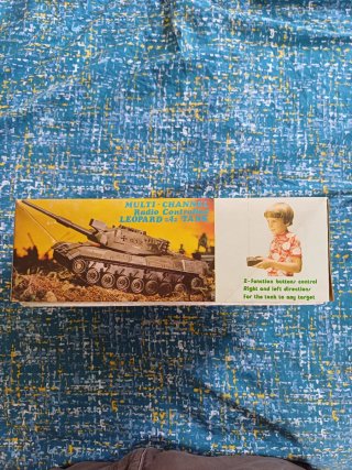 Carro armato Leopard Radio Controlled Vintage