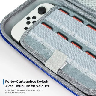 Custodia Console Nintendo Switch 2 e oled Borsa