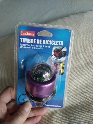 Timbre Bicicleta con Brújula e inclinómetro