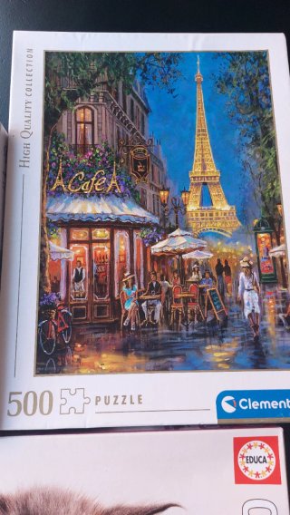 Lote 4 puzzles 500 piezas