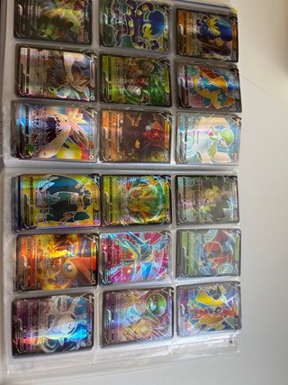 Cartas Pokémon verdaderas V