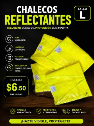 Chalecos Reflectantes Talla L
