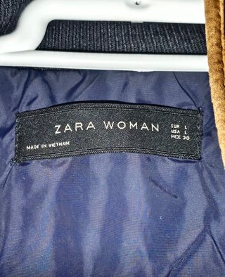 Chaqueta Zara Woman azul marino