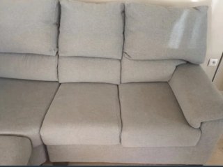 Sofá Rinconera Gris 6 Plazas