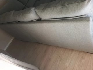 Sofá Rinconera Gris 6 Plazas