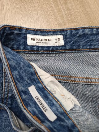Pantalón vaquero Pull&Bear azul