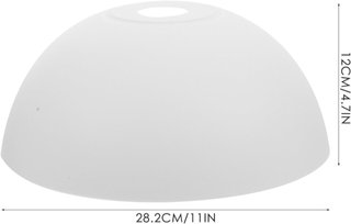 Pantallas De Lámpara De Plástico Para Techo Y Pared 2 Piezas Diseño Simple Y Ligero