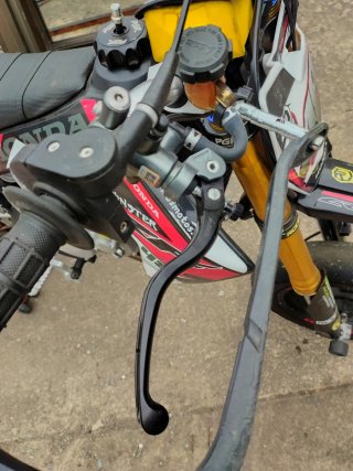 Pitbike PGR Motocross Negra y Roja