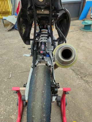 Pitbike PGR Motocross Negra y Roja