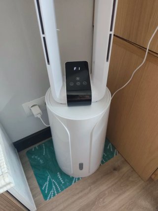 Climatizador Torre HOMCOM Blanco