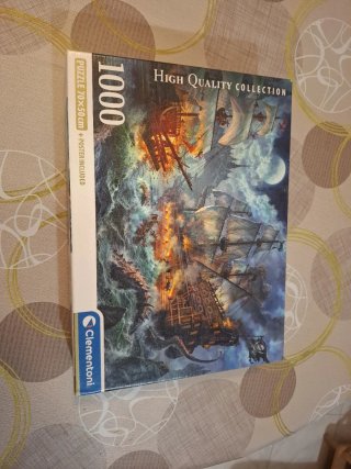 Puzzle 1000 Piezas Batalla Pirata Clementoni