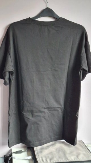 Camiseta Louis Vuitton Negra Algodón