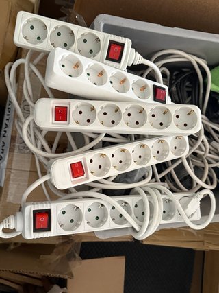 5 Regletas con interruptor