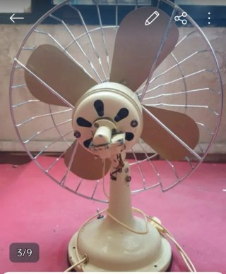 Ventilador antiguo decorativo