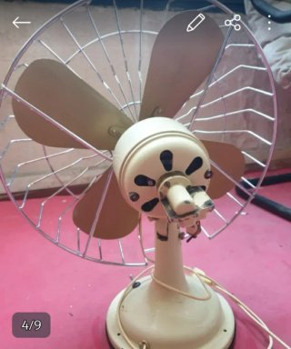 Ventilador antiguo decorativo