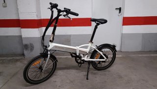 Bicicleta eléctrica plegable B'TWIN TILT 500E