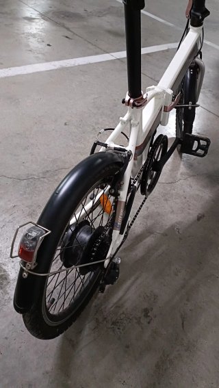 Bicicleta eléctrica plegable B'TWIN TILT 500E