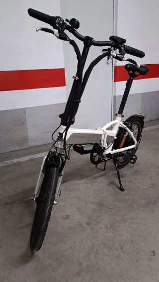 Bicicleta eléctrica plegable B'TWIN TILT 500E