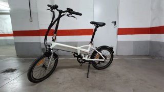 Bicicleta eléctrica plegable B'TWIN TILT 500E