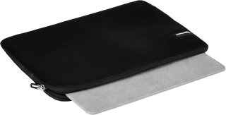 Amazon Basics Funda para portátiles de hasta 14-Pulgadas, Color Negro