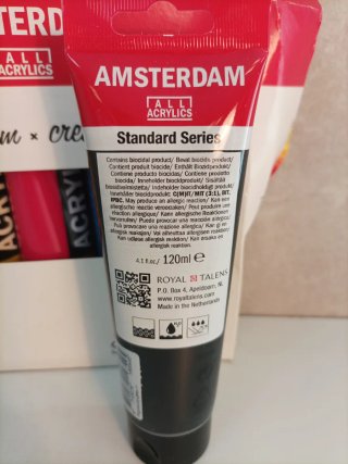 Set Acrílico Amsterdam 5 tubos 120ml
