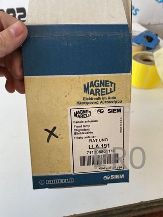piloto intermitente Fiat uno lla191